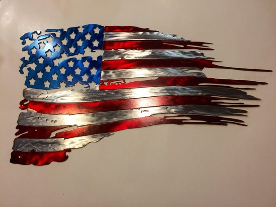 Tattered American Flag